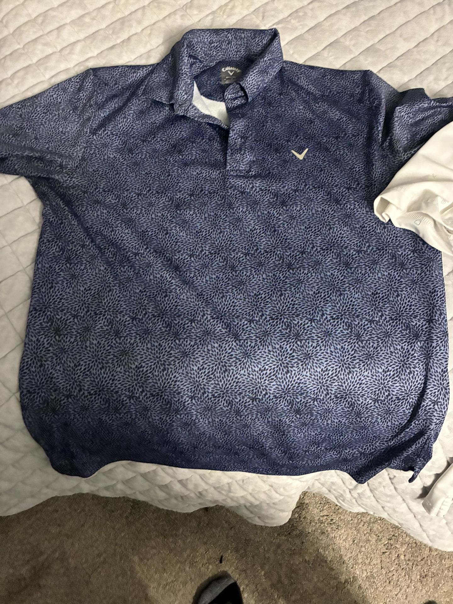 Callaway And Nike Golf Polo - Medium
