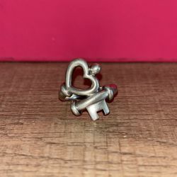 James Avery-Key To My Heart Ring- Size 8