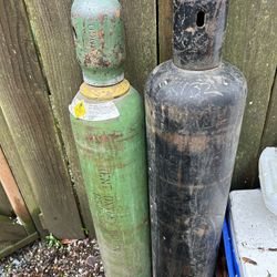 Welding Tanks, Oxygen And Acetylene