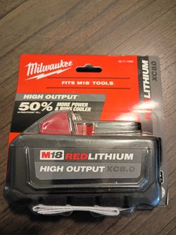 Milwaukee Red Lithium xc8.0 High Output Battery