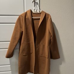 NWT women’s brown coat/ overcoat/ outerwear