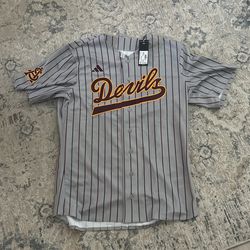 Asu Sun Devils Baseball Jersey Size Medium Brand New With Tags