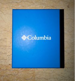 *NEW* COLUMBIA 220060 Men Genuine Coated Leather BIFOLD Wallet BLACK