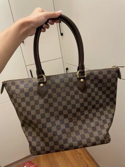 Louis Vuitton Saleya MM Damier Ebene Tote Bag