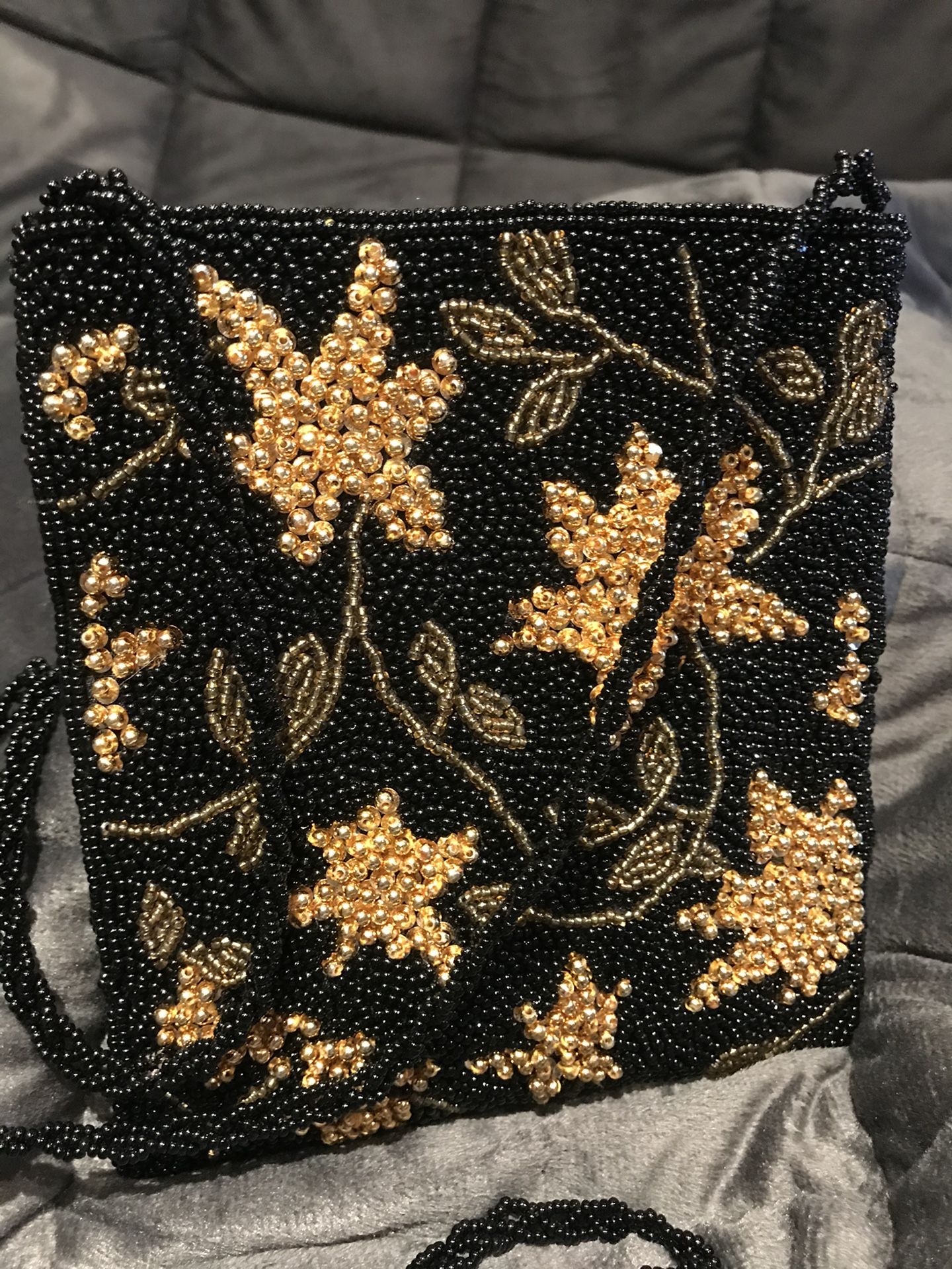 New Hand beaded purse/ handbag