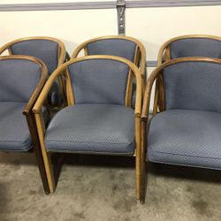 (6) Commercial Vinyl Reception Chairs ~ $150 for all