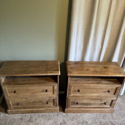 Wooden Bedside Tables