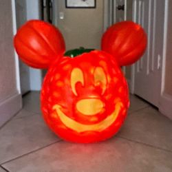 Giant Disney Mickey Pumpkin