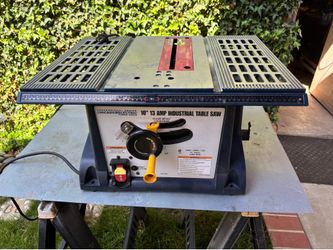 Table Saw 10 inch comes with 4 blades barely used.