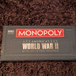 Monopoly World War II WW2 We Are All In This Together NEW - Hasbro
