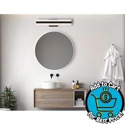 Origin 21 Emporia 24-in 1 Light Matte Black Bathroom Vanity Light Bar
