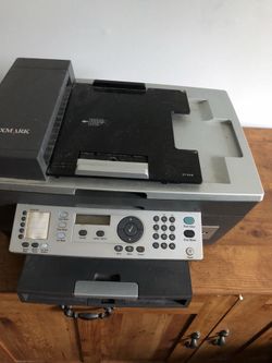 Printer with fax