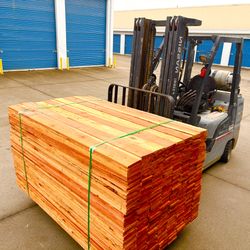 Fence boards 1x6x6 redwood