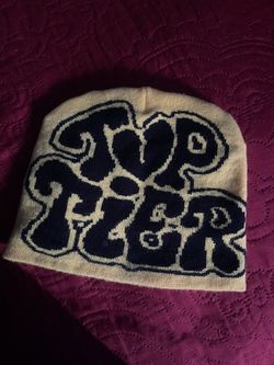 Yellow and Black Top Tier beanie