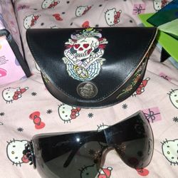Vintage Ed Hardy Sunglasses 