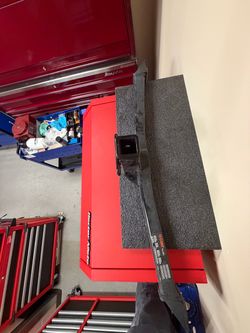 Tow hitch used but never used by me. (Pick up)