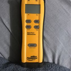 Fieldpiece Dual Port Manometer Carbon Monoxide Tester 