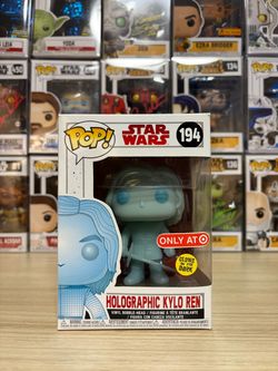 Funko Pop! Vinyl: Holographic Kylo Ren #194 - Glow In The Dark - Target Exclusive