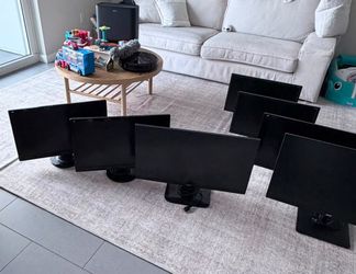 7 Computer Monitors – Acer & ViewSonic – Great Condition
