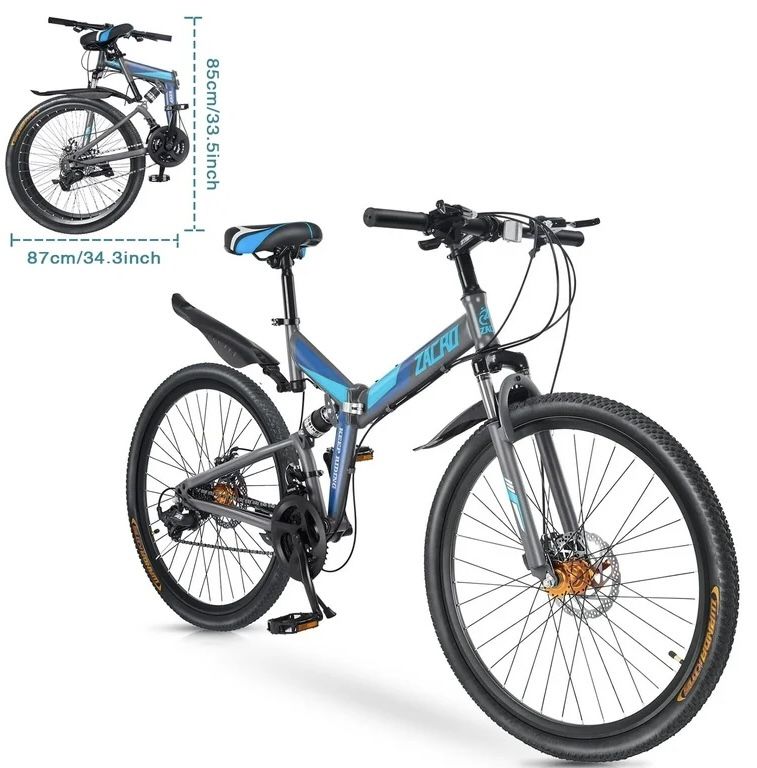 New in box Zacro 26 inch Folding Mountain Bike for Adults