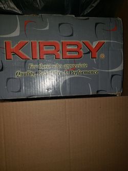 Kirby vacuum shampoo kit