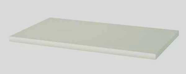 Ikea Tabletop White ~39x23” Corner Defect Cover w Lamp Plant Photo Frame Etc.