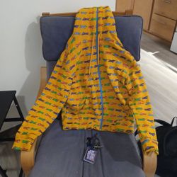 Ice cream Yellow Grass Hoodie