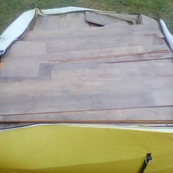 Used 2 full  house  flooring tiles 2 bags 1200 feet flooring