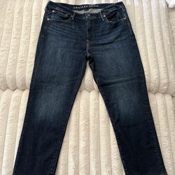NEVER WORN AMERICAN EAGLE MENS FLEX + STRAIGHT FIT  36x30