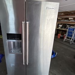 Stainless Steel Refrigerator Kitchenaid