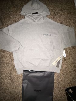 Size Large Essentials Hoodie Dark oatmeal 