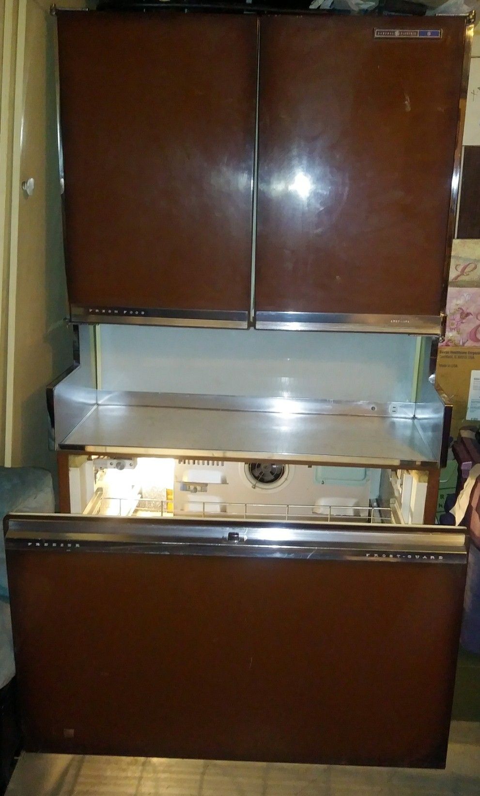 Vintage 1964 General Electric Americana Refrigerator for Sale in North