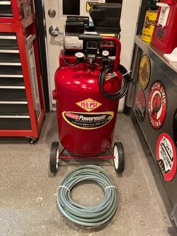 Air Compressor Excellent 27 Gallon, 6 HP, 155 psi max.
