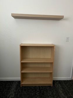 Floating shelf, bookcase