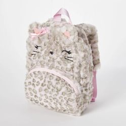 FURRY  CAT BACKPACK 
