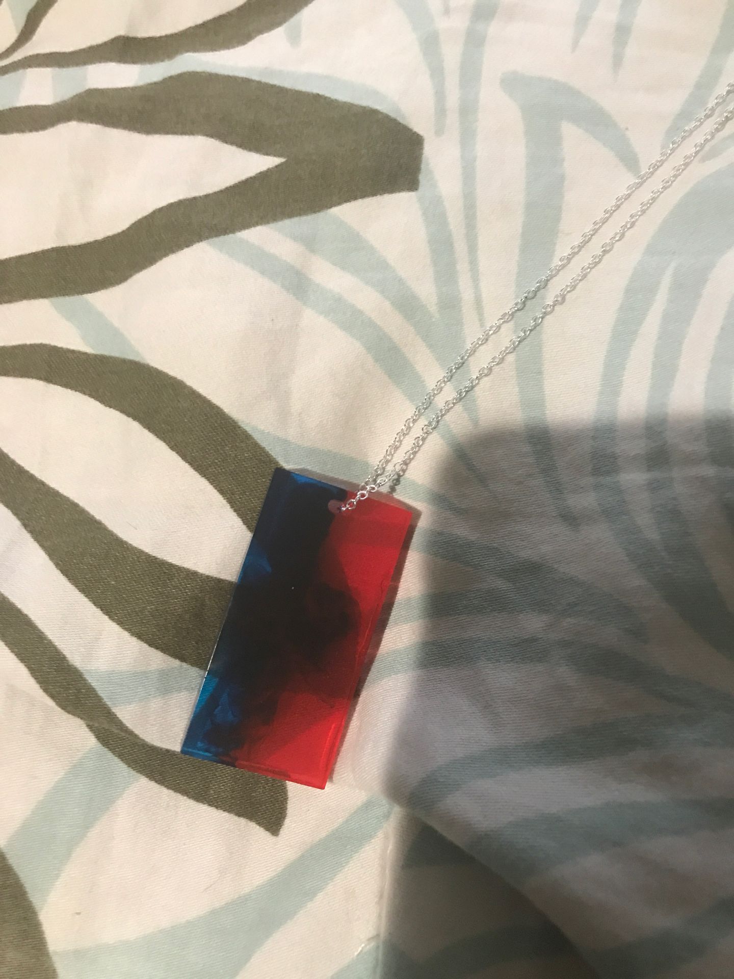 Epoxy necklaces