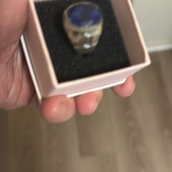 Rings Silver Main Stone Is Sapphire Natural Stone Handmade 