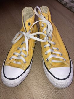 Yellow Converse