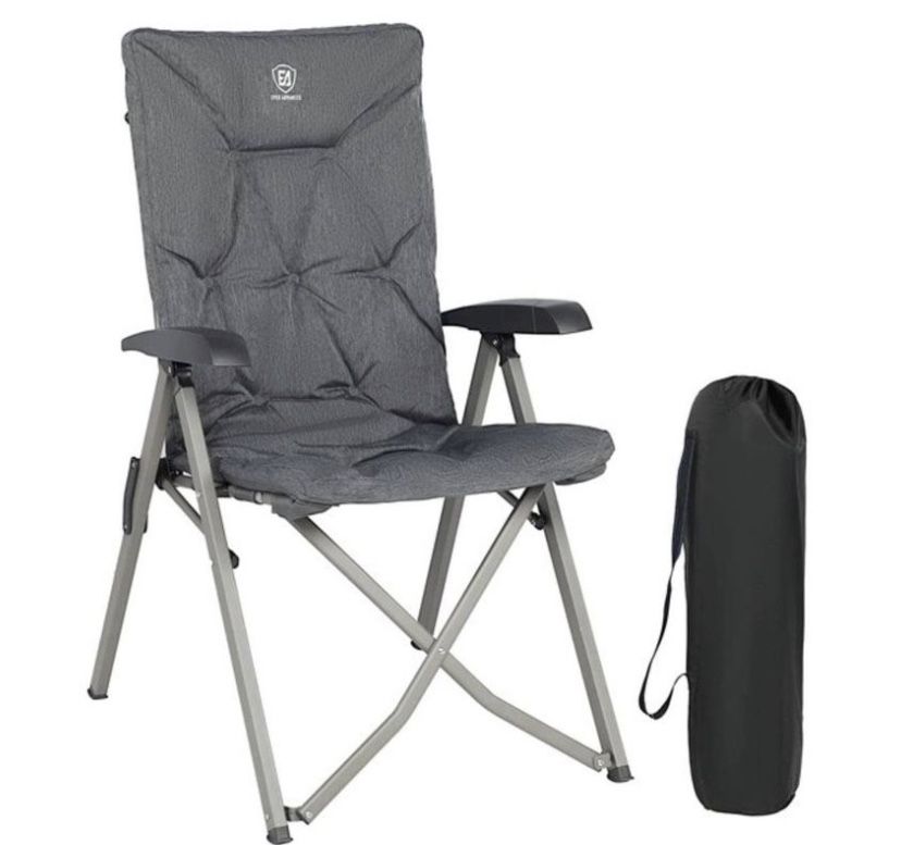 Folding Camping Recliner Chair  original price 120$ only here for 55$