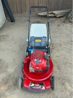 Toro self propelled mower