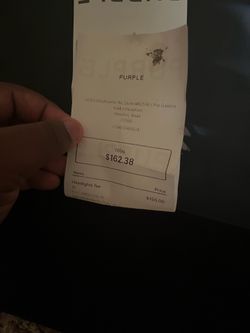 Purple Brand Black Tee