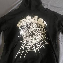 Black And White Sp5der Hoodie 