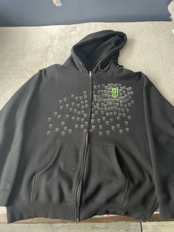 Vintage Monster Zip Up Hoodie