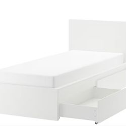 2 IKEA Malm Twin Bed Frames 