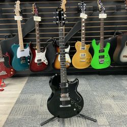 Gibson Ebony L6-S USA Solid Body Electric Guitar 