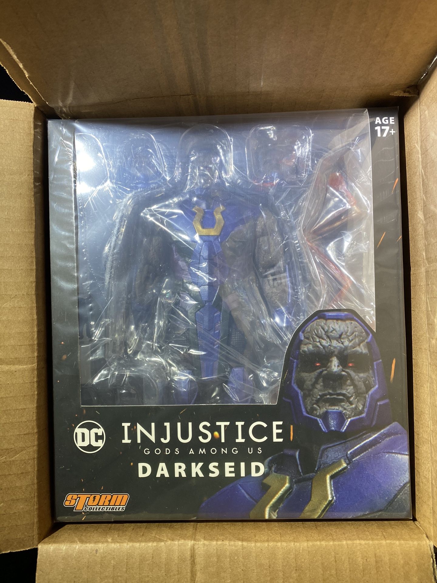 Toys! 12 Collective Darkseid and Injustice: Gods Among Us Storm Collectible Darkseid Action Figures