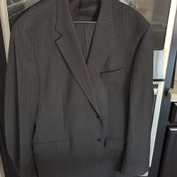 Men’s Pinstripe Suit 