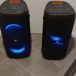 Neatly Used Pair Of JBL Partybox Bluetooth Speaker 310 Watts