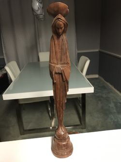 Hand sculpted figure