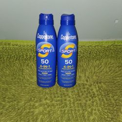 2 Coppertone Sport 4in1 /5.5oz